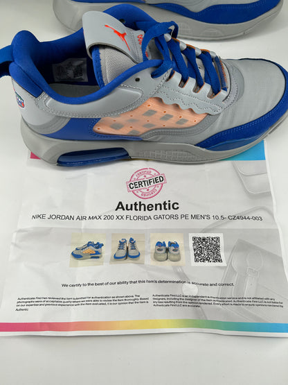 Size 10.5 Men- Jordan Max 200 ‘Florida Gators’ CZ4944-003