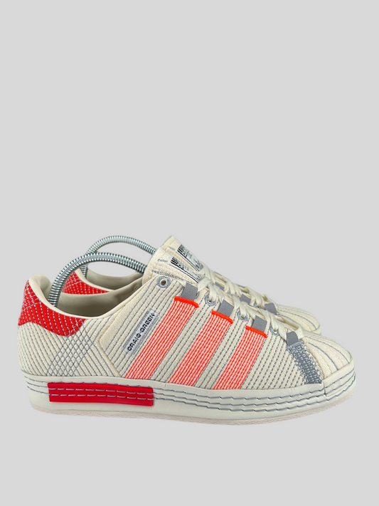 Size 6 men/7 women- Adidas Craig Green x Superstar ‘Off White Bright Red’