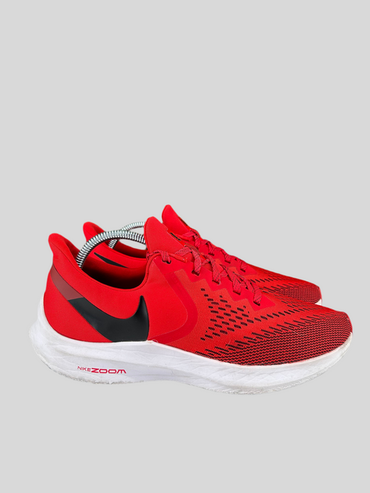 Size 9 men- Nike Air Zoom Winflo 6 University Red