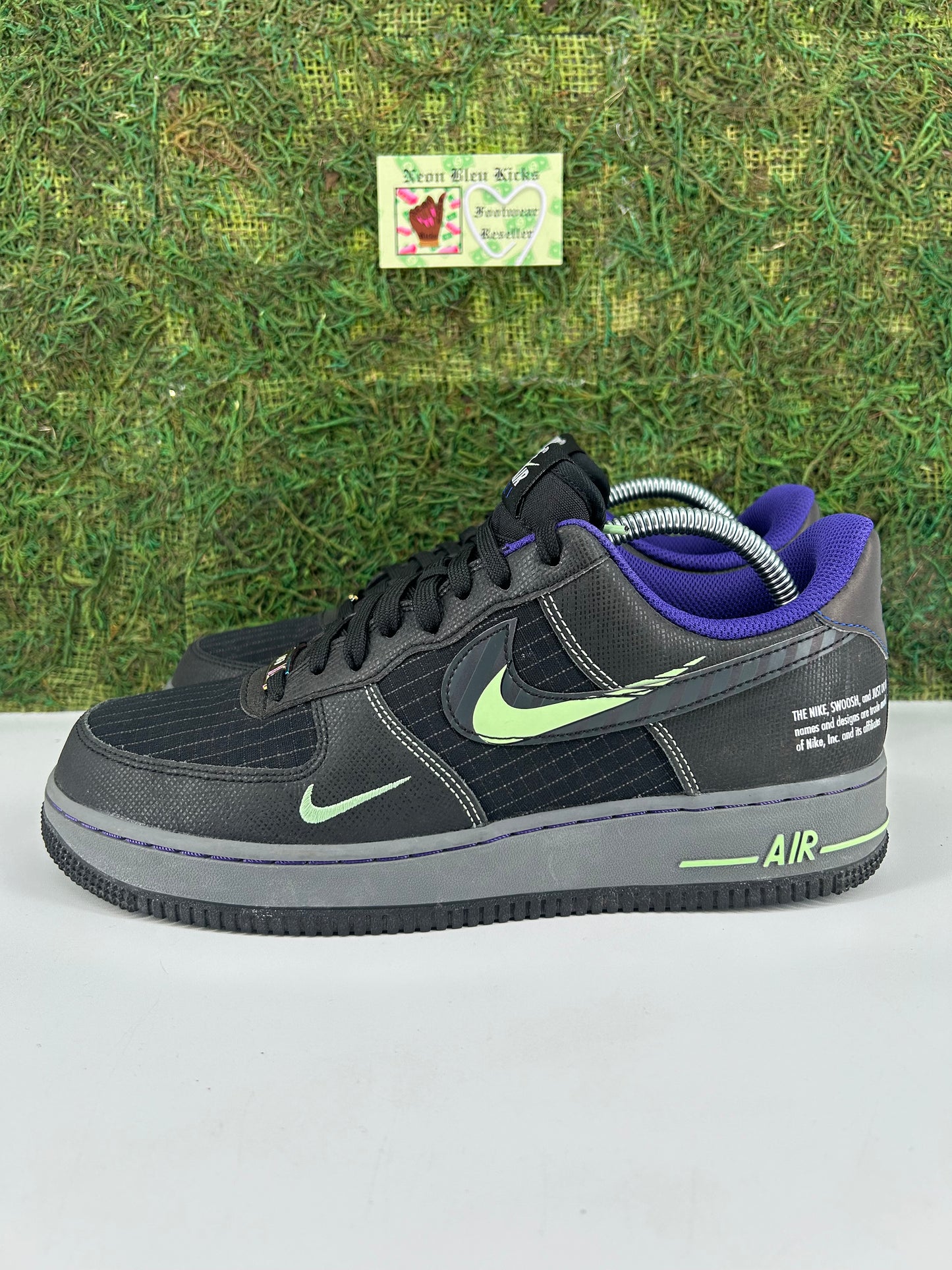 Size 8.5 men- Nike Air Force 1  LV8 ‘Future Swoosh’ CT1624-001